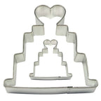 Emporte-pièces Cookie & Cake - Ensemble de 2 Gâteaux de mariage