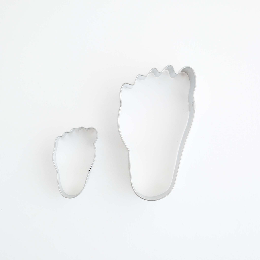 Foot Cookie Cutters Set Of 2