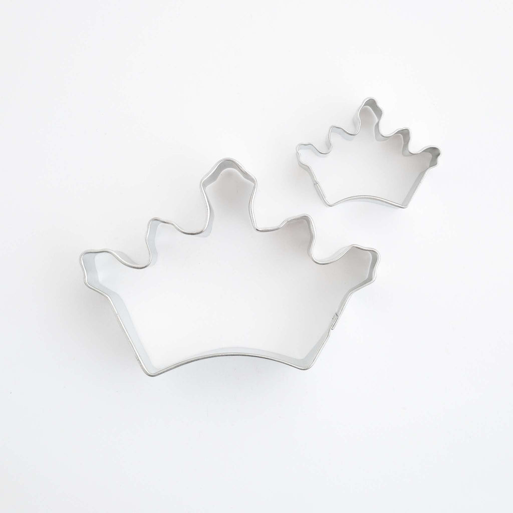 Crown Cookie Cutters Set Of 2