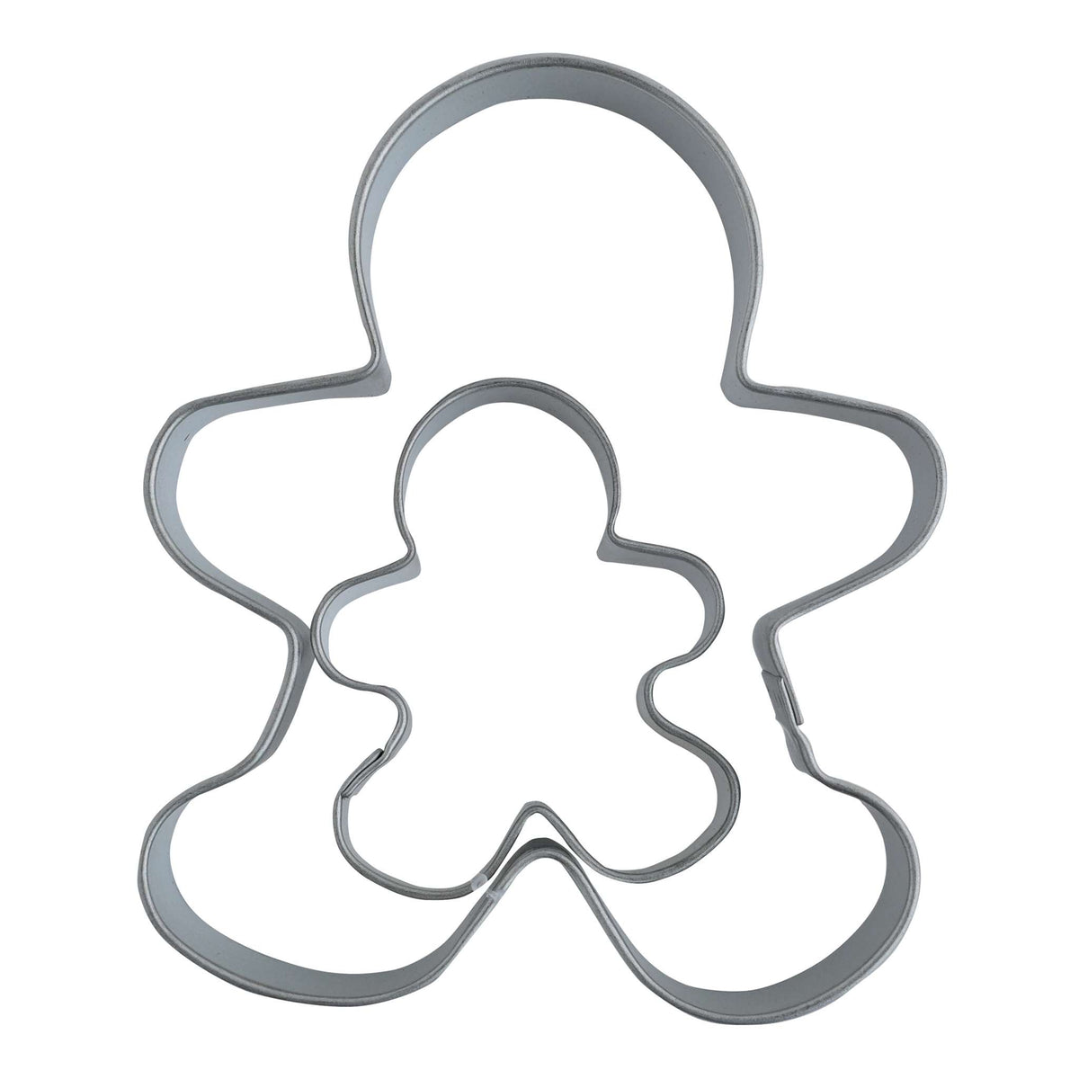 Gingerbread Man Cookie Cutters Set Of 2