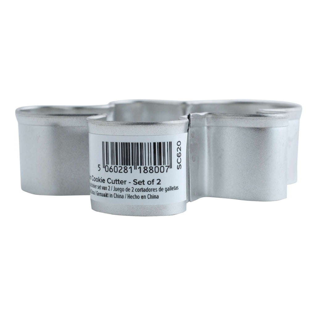 Gingerbread Man Cookie Cutters Set Of 2
