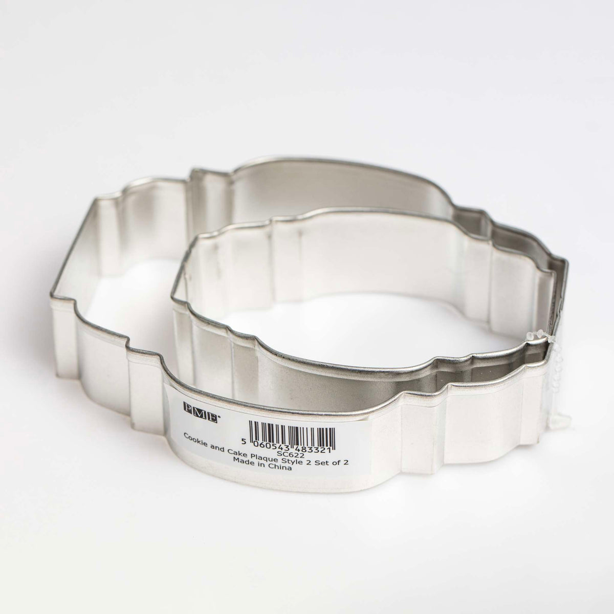 Plaque Style 2 Cookie Cutters Set Of 2