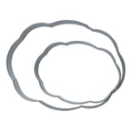 Découpoir de plaque pour biscuits & gâteaux - Style 3 Ensemble de 2