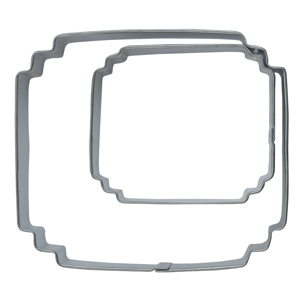 Découpoir de plaque pour biscuits & gâteaux - Style 5 Ensemble de 2