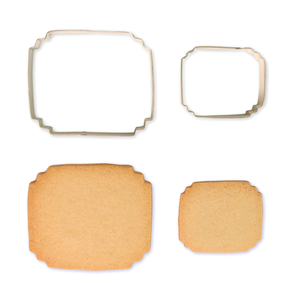 Découpoir de plaque pour biscuits & gâteaux - Style 5 Ensemble de 2