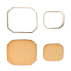 Découpoir de plaque pour biscuits & gâteaux - Style 5 Ensemble de 2