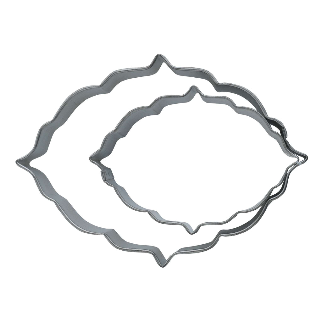 Plaque Style 6 Cookie Cutters Set Of 2