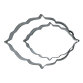 Plaque Style 6 Cookie Cutters Set Of 2