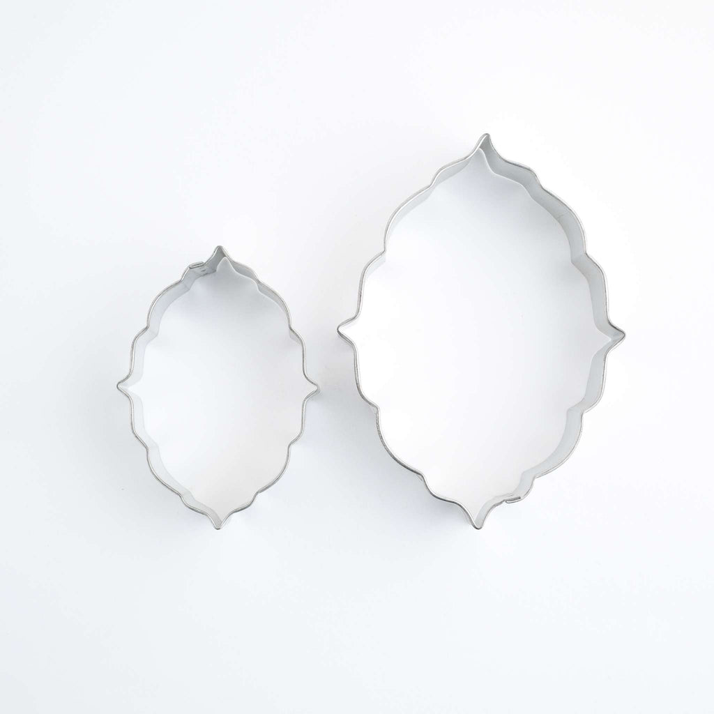Plaque Style 6 Cookie Cutters Set Of 2