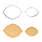 Plaque Style 6 Cookie Cutters Set Of 2