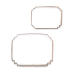 Découpoir de plaque pour biscuits & gâteaux - Style 7 Ensemble de 2