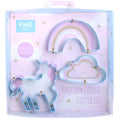 Unicorn Cookie Cutters Set Of 3