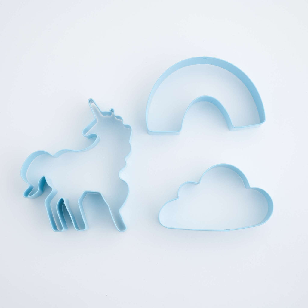 Unicorn Cookie Cutters Set Of 3