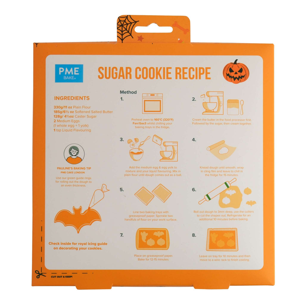 Halloween Cookie Cutters Set Of 3