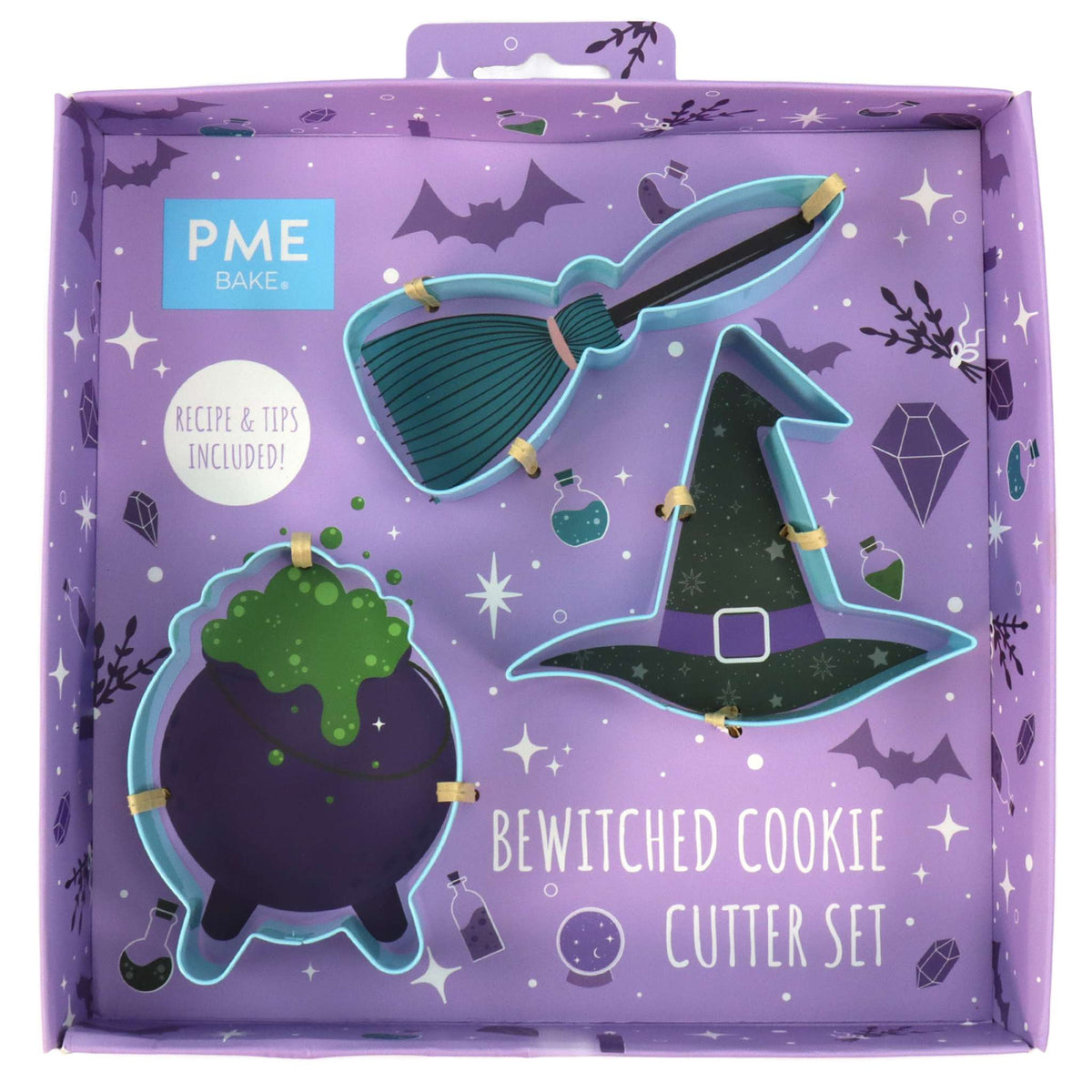 Bewitched Cookie Cutters Set Of 3