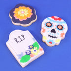 Set van 3 koekjesuitstekers voor Dia de los Muertos