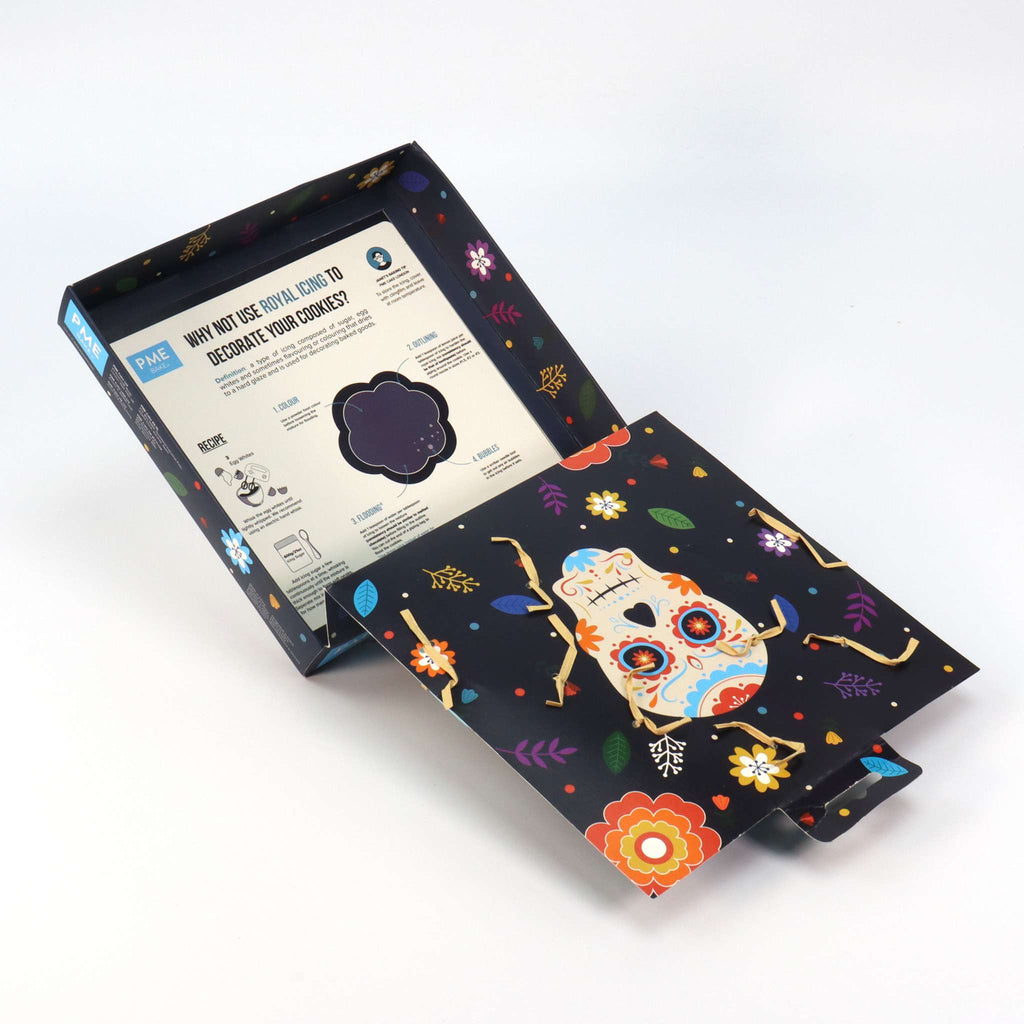 Set van 3 koekjesuitstekers voor Dia de los Muertos