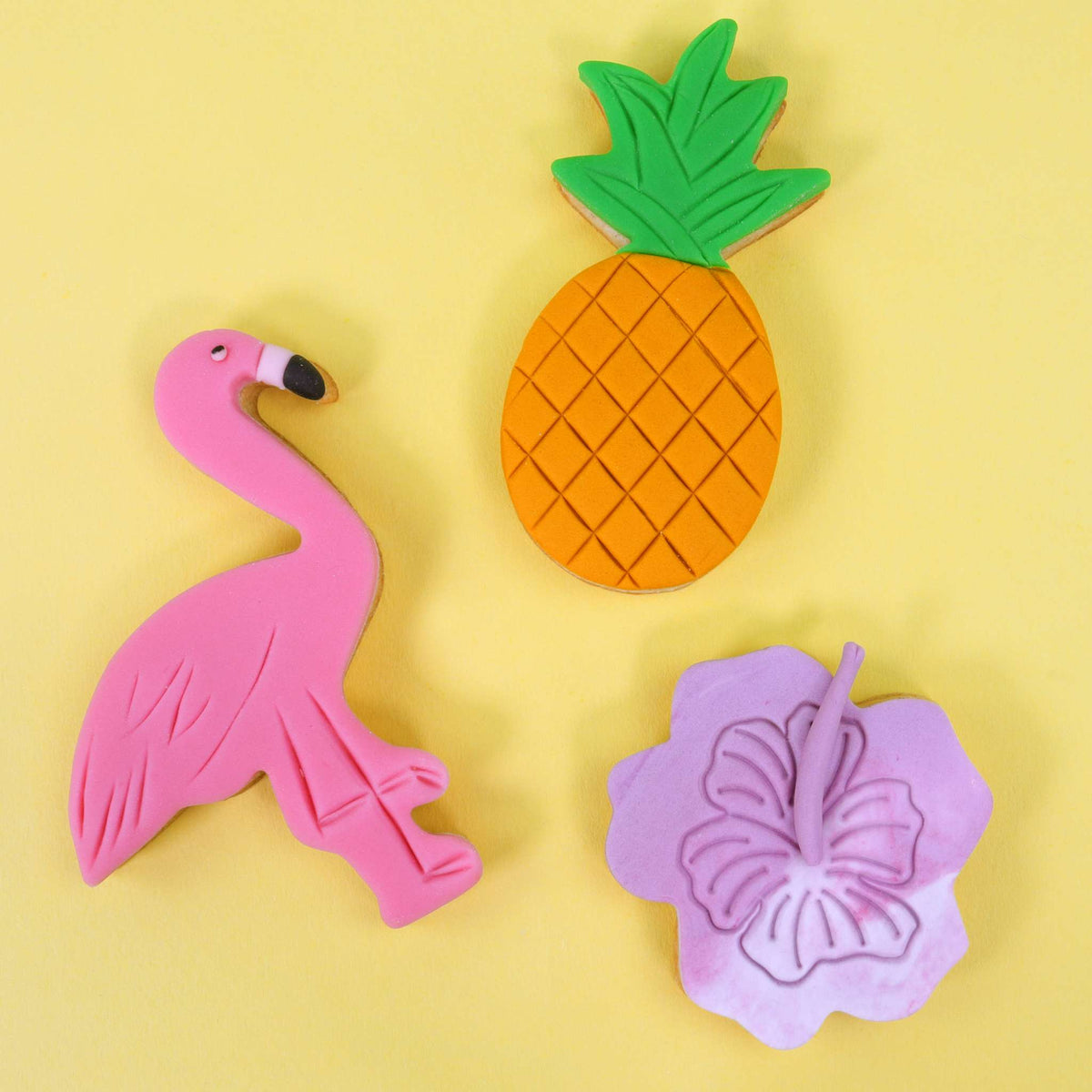 Tropical Cookie Cutters Set Of 3