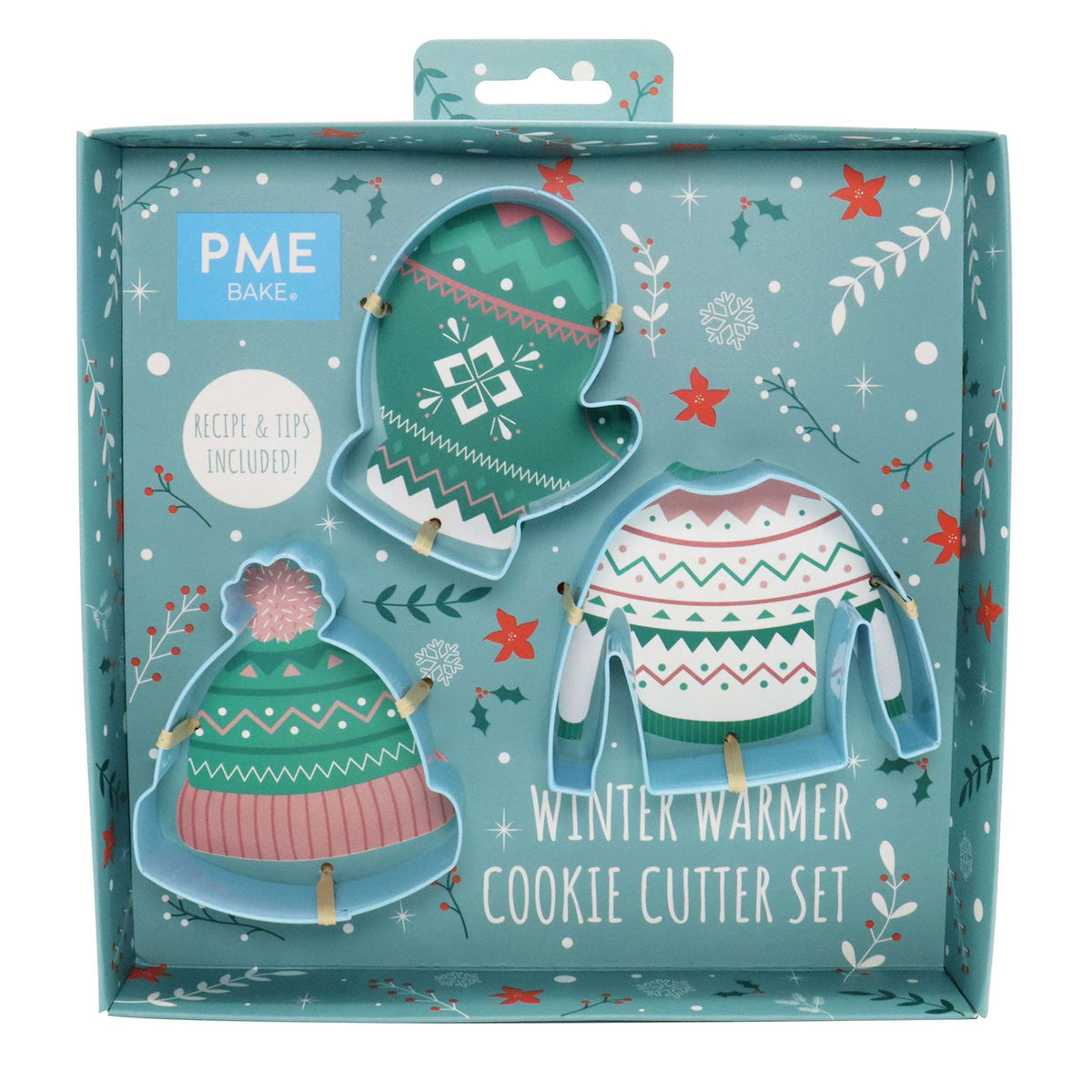 Winter Warmer Cookie Cutters Set Of 3