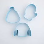 Set de 3 cortadores de galletas de Invierno