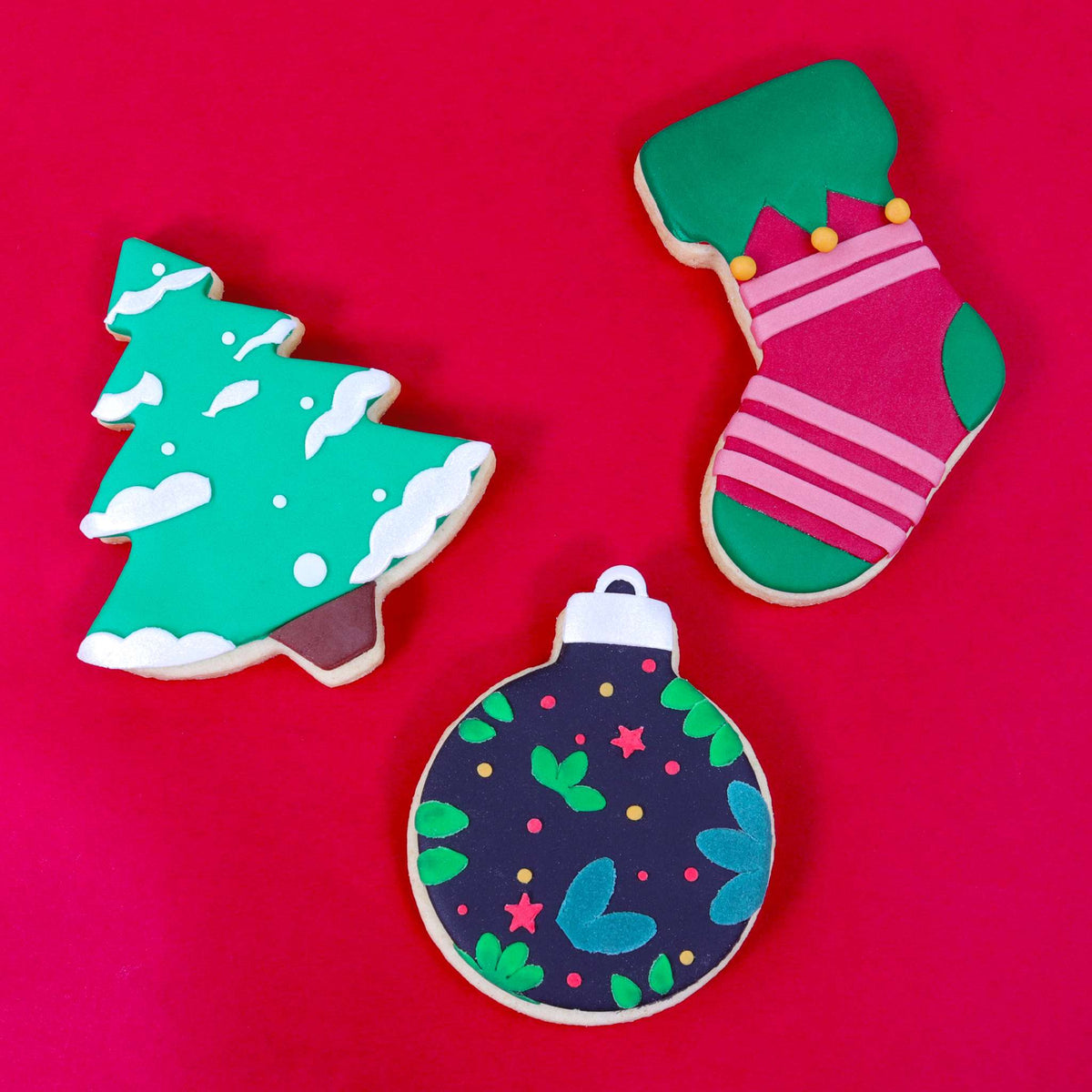 Set d'emporte-pièces Festif Noël