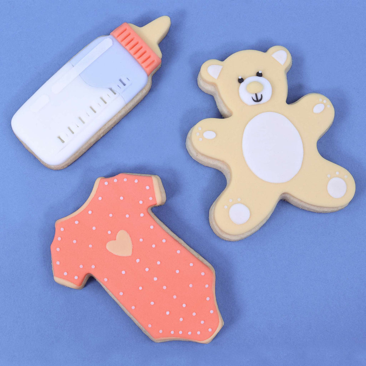 New Baby Cookie Cutters Set Of 3