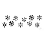 Plantilla de Copos de Nieve JEM
