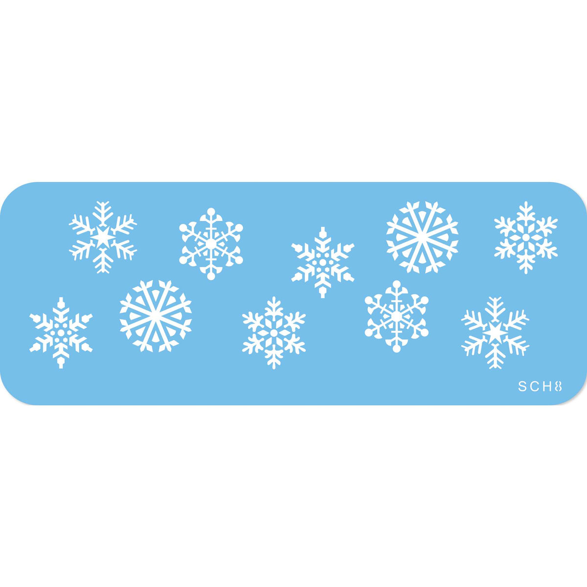 Plantilla de Copos de Nieve JEM