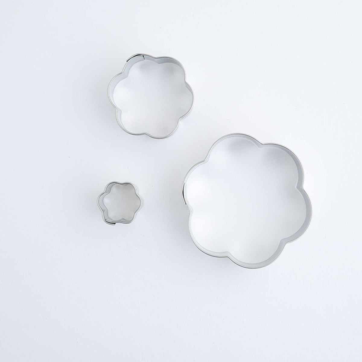 Flower Fondant Cutters Set Of 3