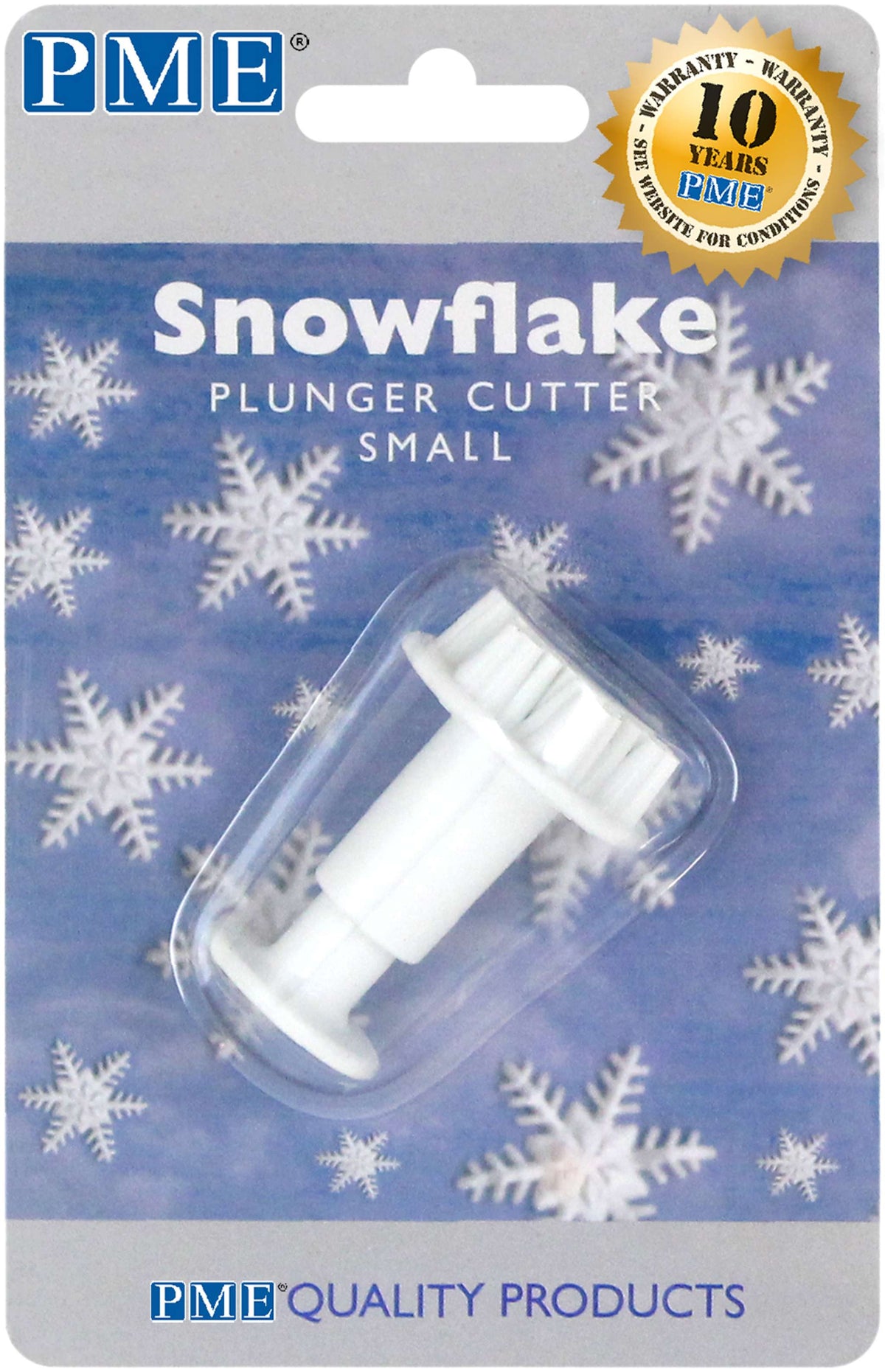 Small Snowflake Plunger Cutter
