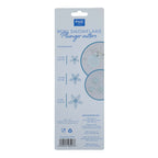 Mini Snowflake Fondant Plunger Cutters Set Of 3