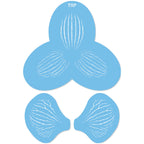JEM Schablone - Orchideenstreifen, 3-teiliges Set