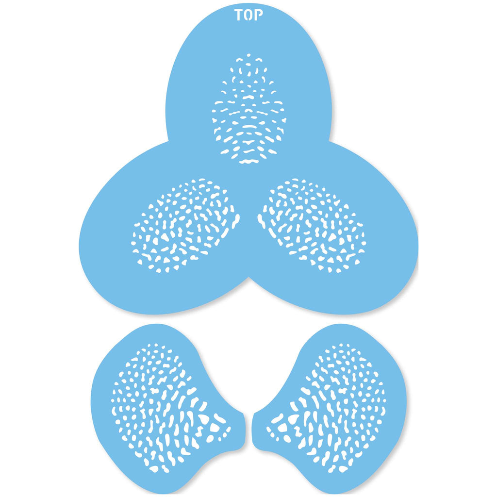 Orchid Dots Set of 3
