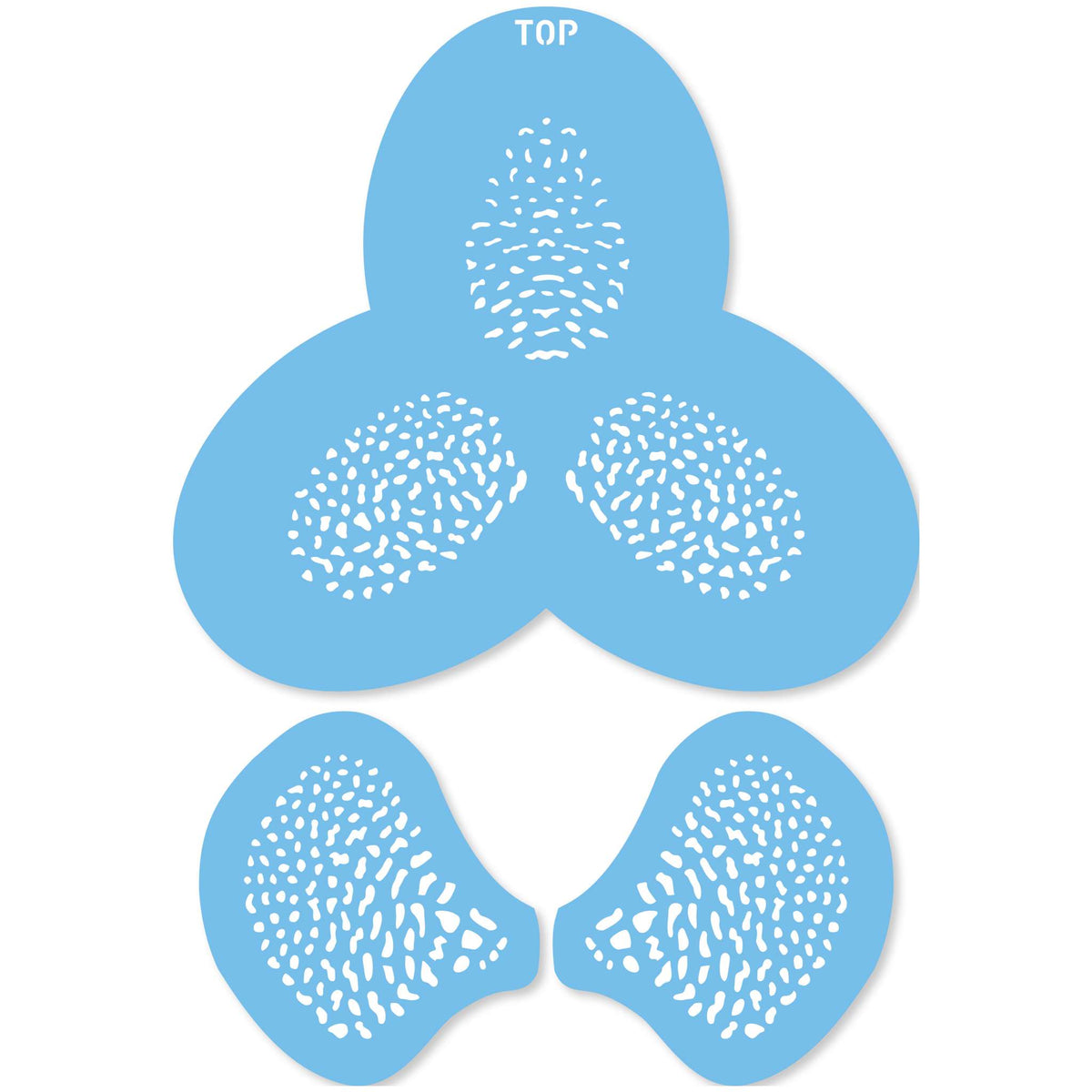 Orchid Dots Set of 3
