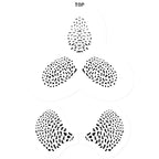 Orchid Dots Set of 3