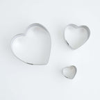 Fondant Heart Cutters Set Of 3