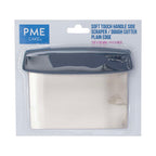 Plain Edge Dough Cutter Soft Touch Handle Side Scraper