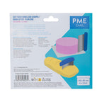 Plain Edge Dough Cutter Soft Touch Handle Side Scraper