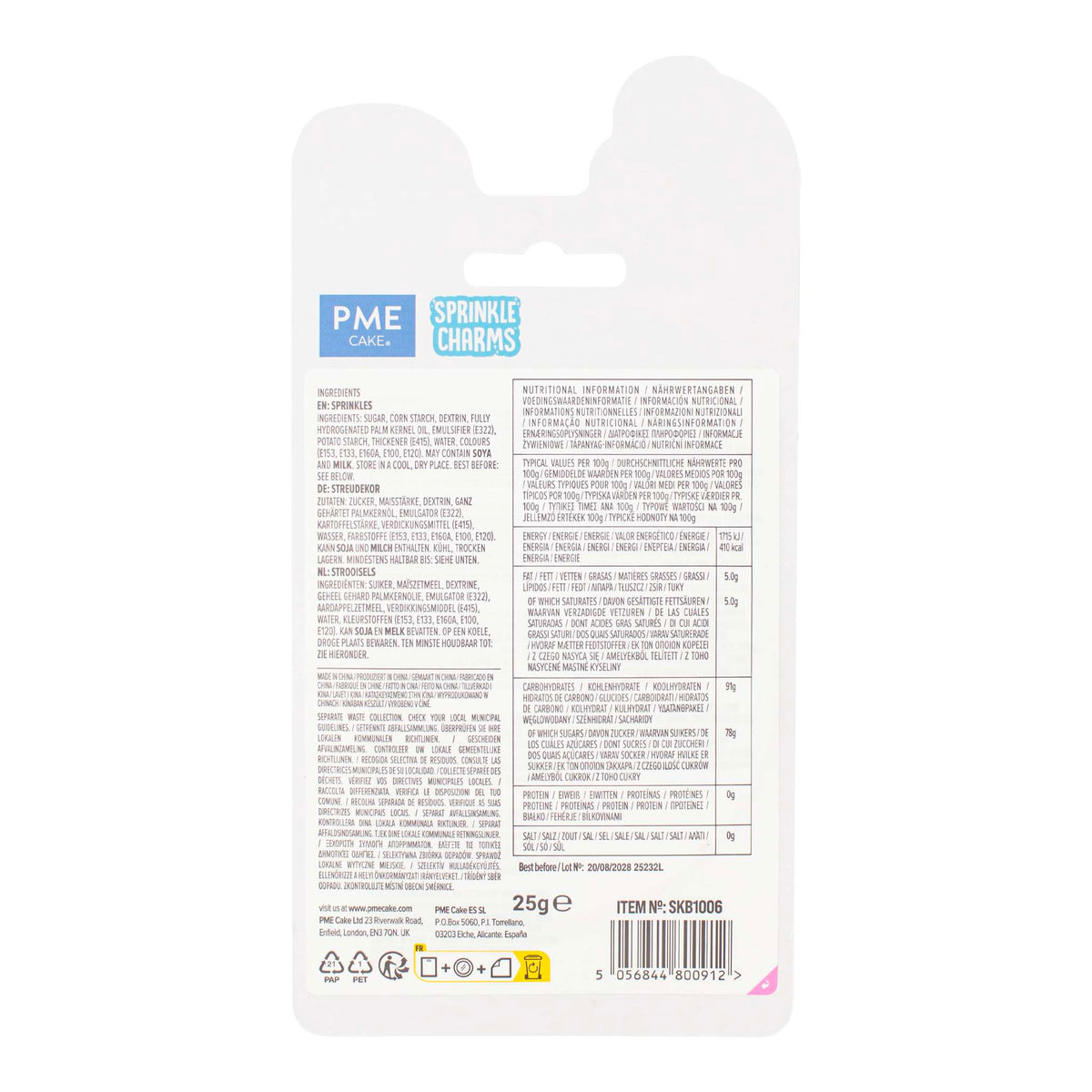 Bunte Augen Streusel (25g / 0,9oz)