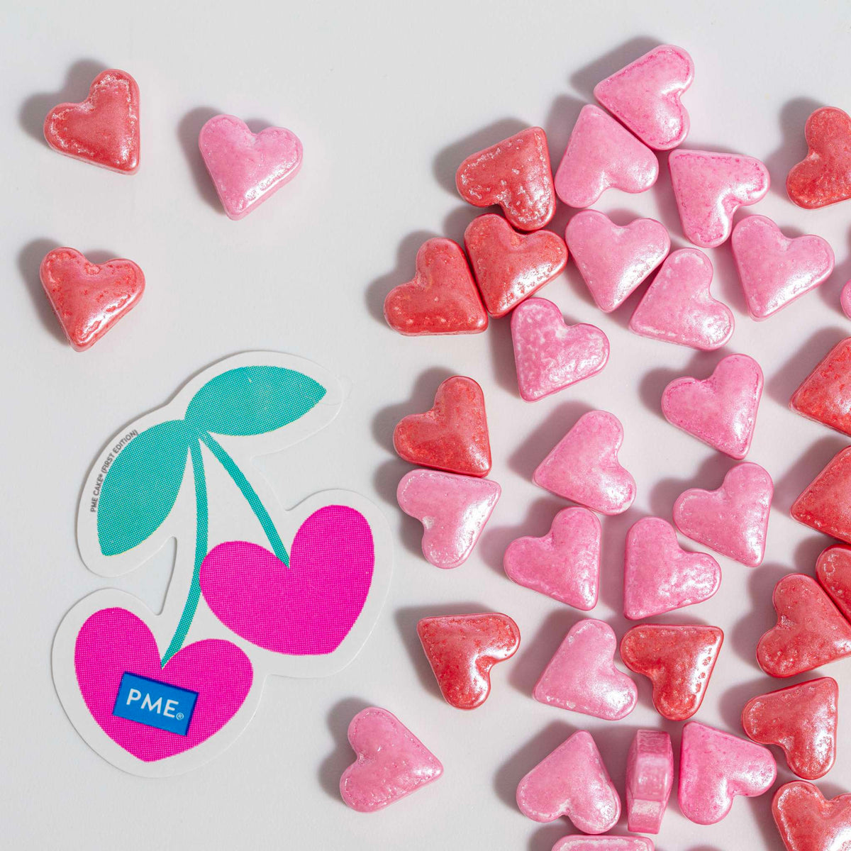 Sprinkles Cœurs Roses (25g / 0,9oz)