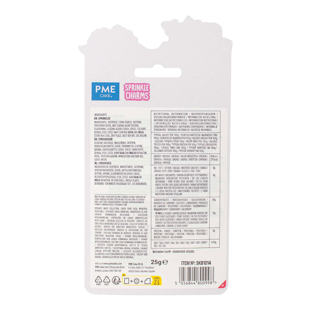Pastel Bloemen Sprinkles (25g / 0.9oz)