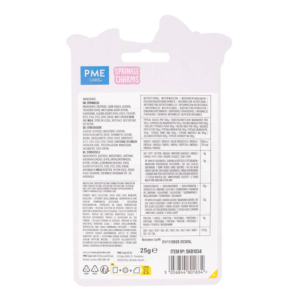Charms Vermicelles Nœuds Pastel (25g / 0.9oz)