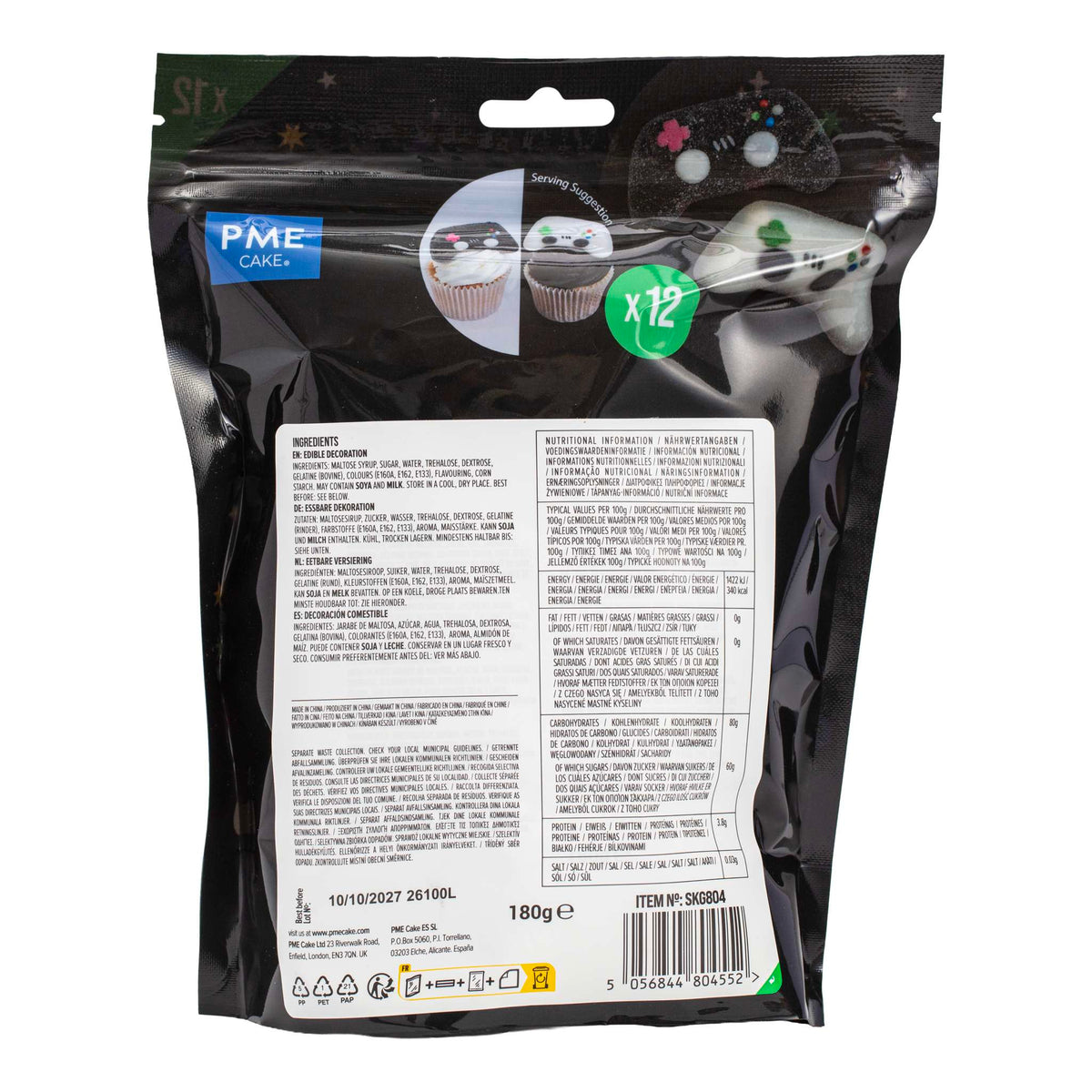 Mallows - Marshmallow Treats - Gamecontrollers, 12-pack