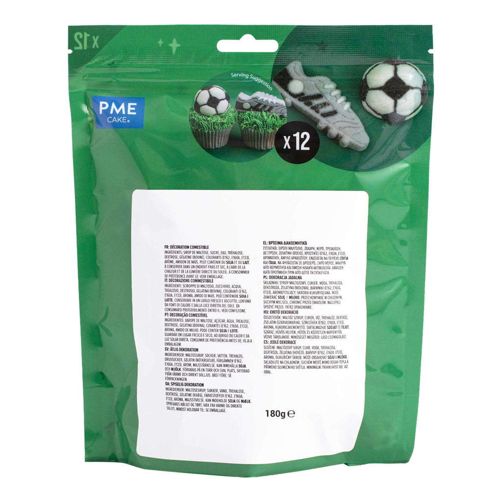 Football Mania Marshmallow Treats Pk/12 (180g / 6.34oz)
