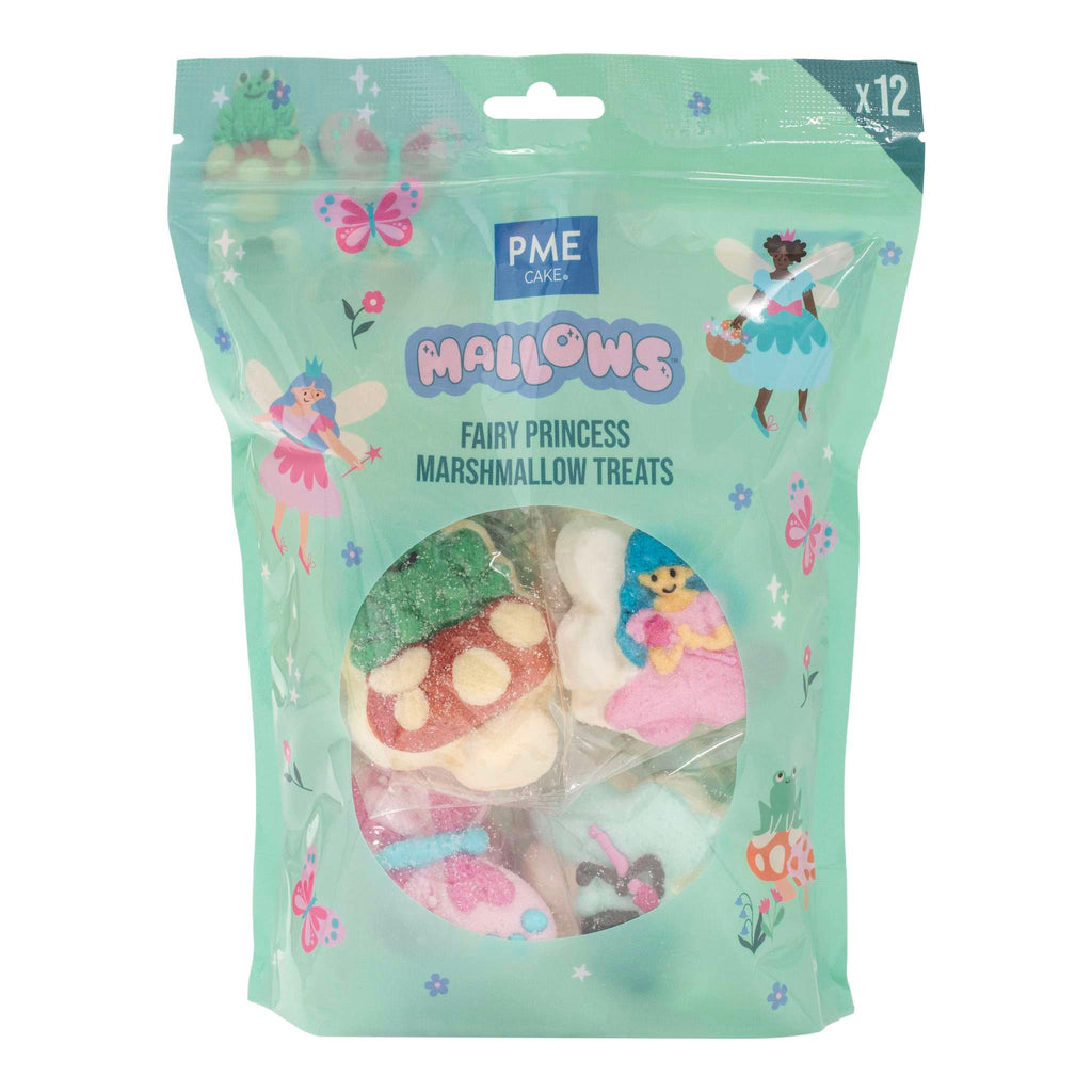 Mallows - Marshmallow Treats - Fée Princesse, Pack de 12
