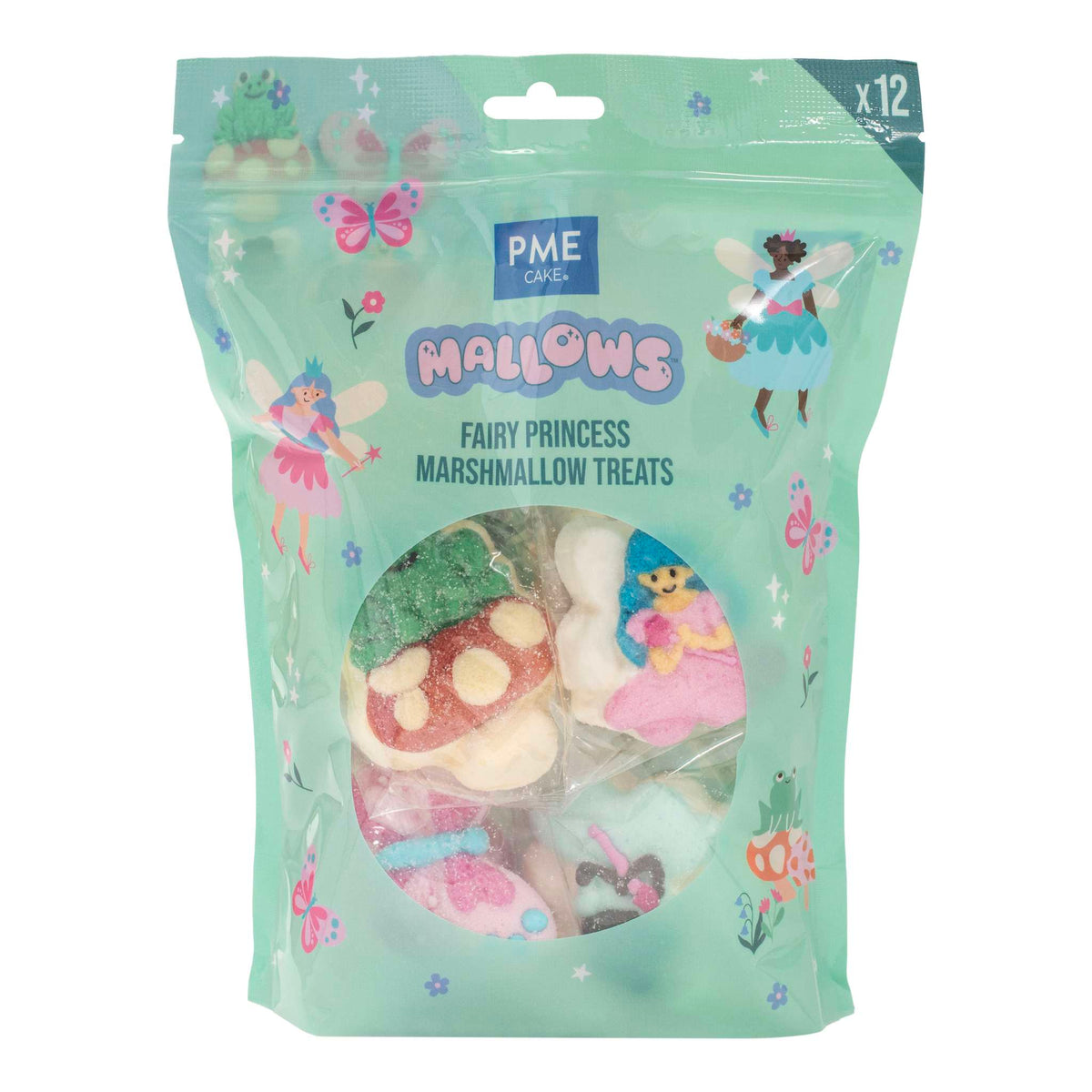 Mallows - Marshmallow Treats - Fée Princesse, Pack de 12