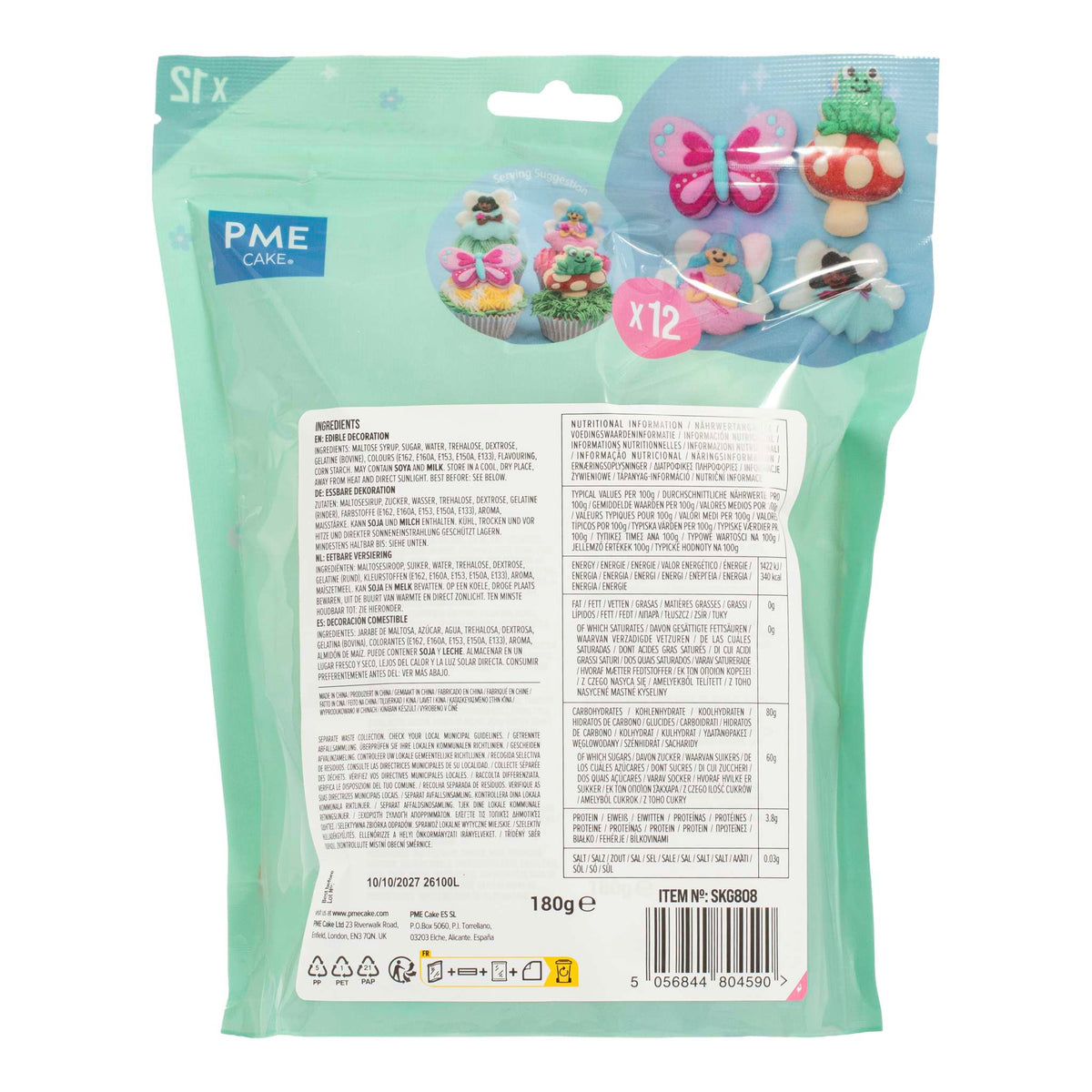Mallows - Marshmallow Treats - Fée Princesse, Pack de 12
