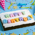 Happy Birthday Letters Marshmallow Treats Pk/13 (130g / 4.58oz)