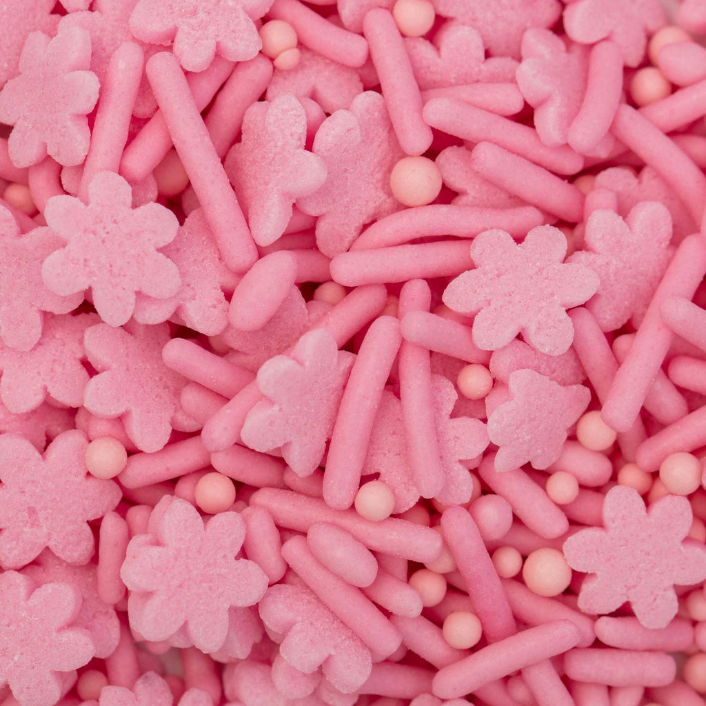 Mélange de sprinkles pour gâteau - Rose clair (76g / 2,68oz)