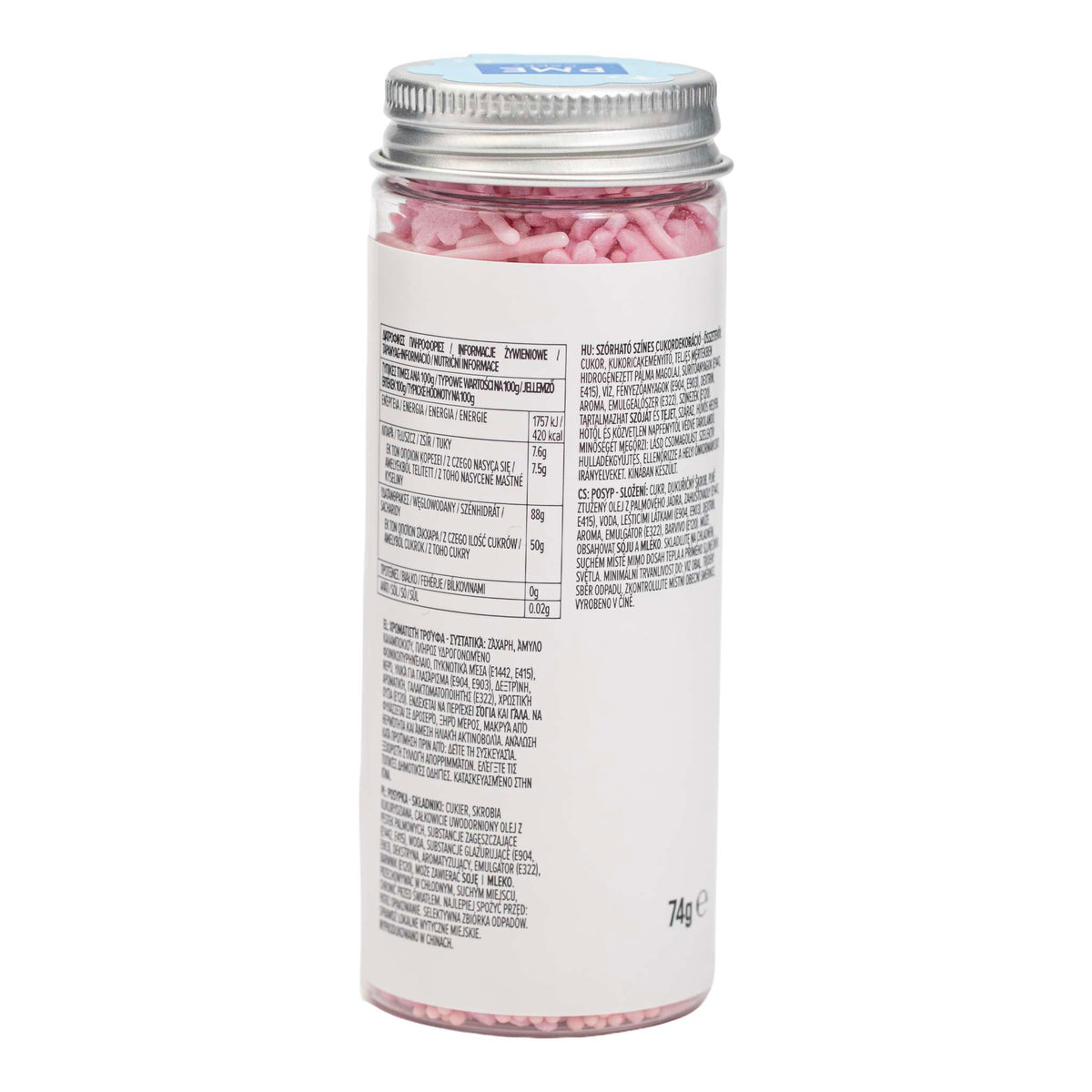 Mélange de sprinkles pour gâteau - Rose clair (76g / 2,68oz)